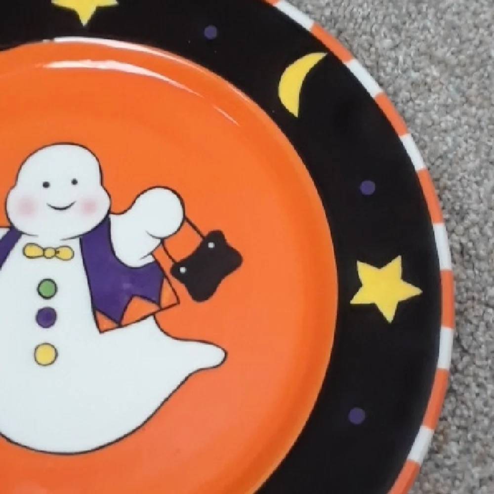 Halloween Ghost Plate